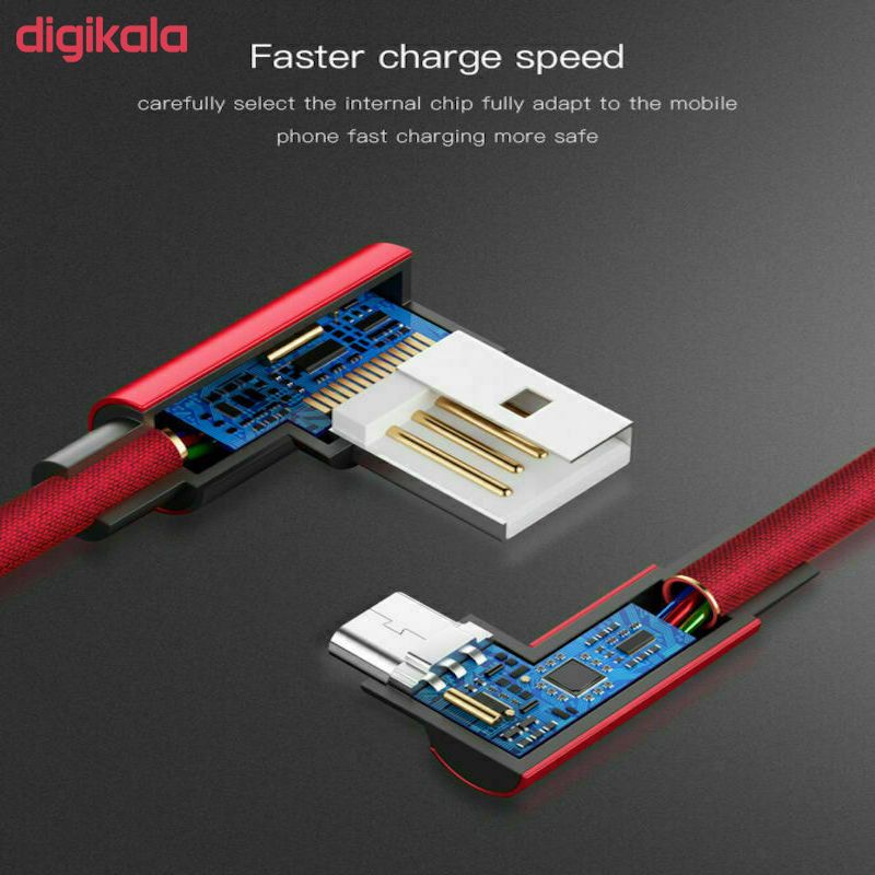 مشخصات قیمت و خرید کابل تبدیل Usb به Usb C راسین کد Fa 56 طول 1 متر دیجی کالا