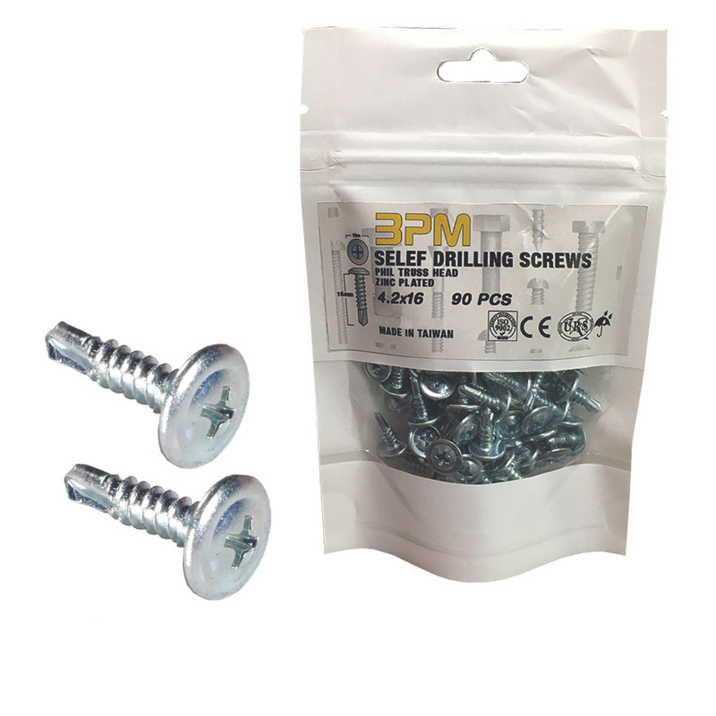 پیچ سرمته دار مدل 16-4.2 بسته 90 عددی