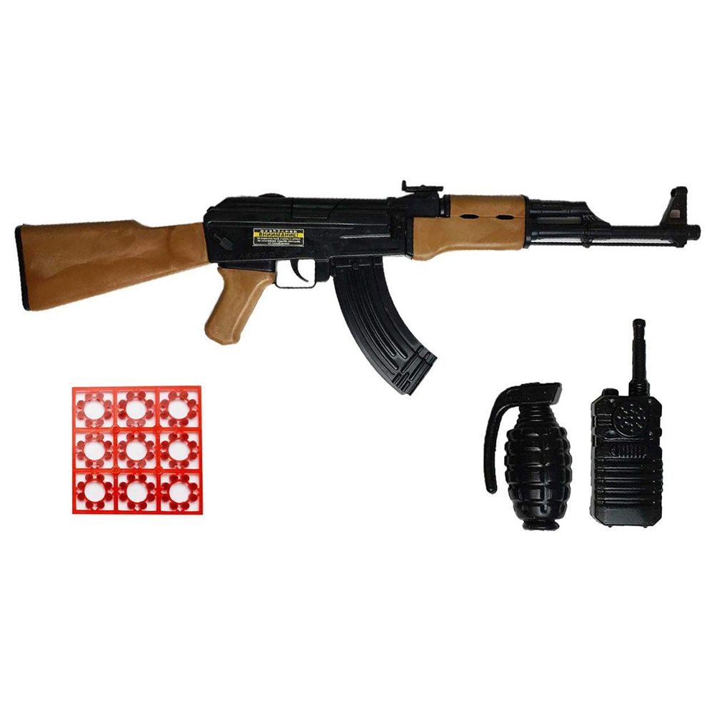 تفنگ بازی طرح کلاشینکف مدل AK-47 -  - 4
