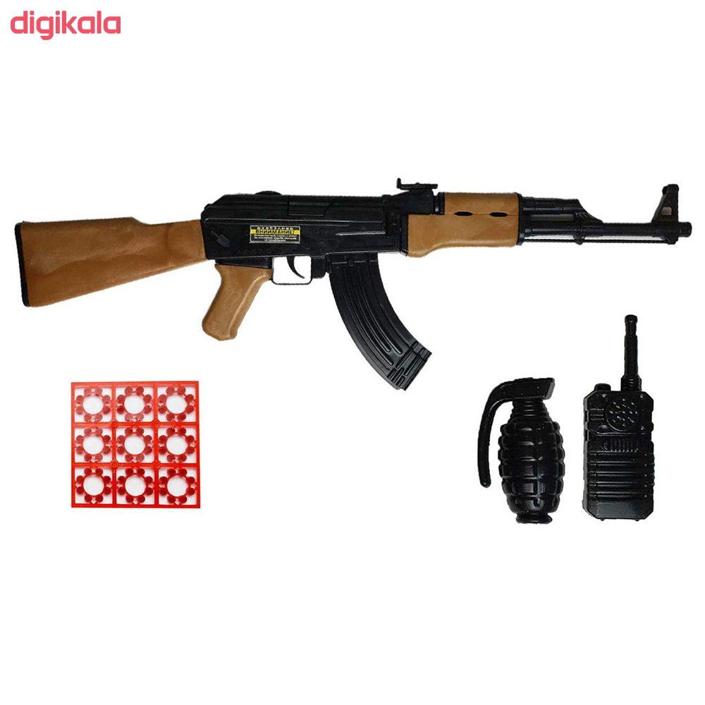 تفنگ بازی طرح کلاشینکف مدل AK-47