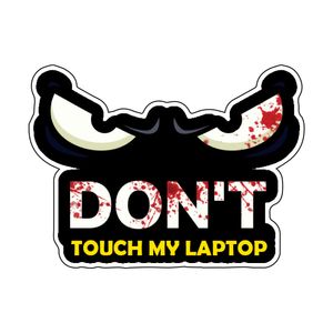 نقد و بررسی استیکر لپ تاپ طرح Dont Toch My Laptop کد 01 توسط خریداران