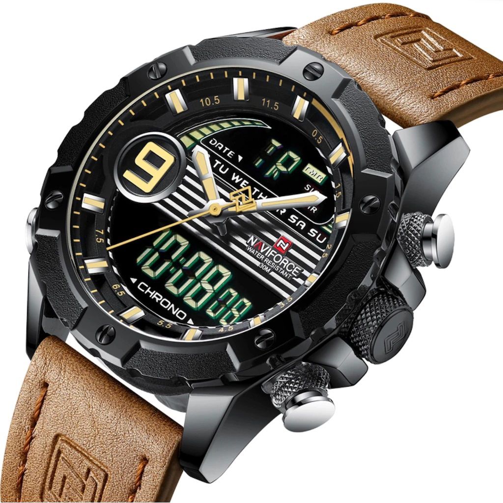 ساعت مچی عقربه‌ای مردانه نیوی فورس مدل NF9146M -B-Y-L.BN -  - 2