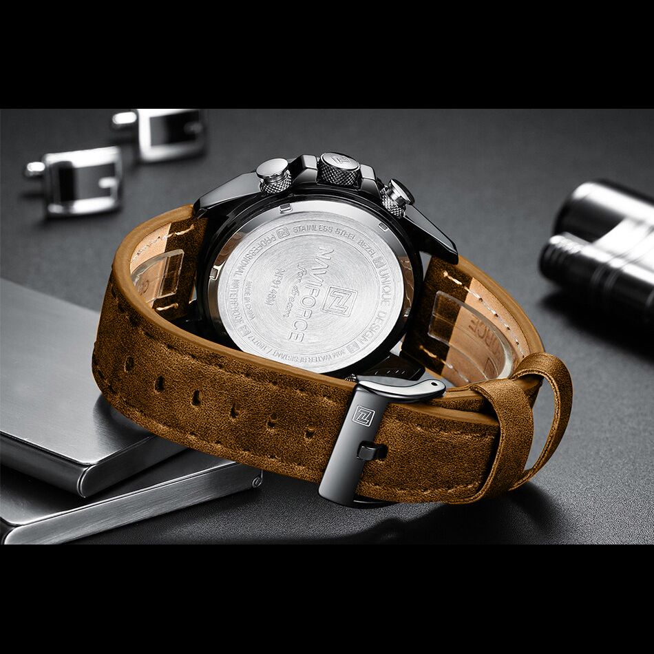 ساعت مچی عقربه‌ای مردانه نیوی فورس مدل NF9146M -B-Y-L.BN -  - 6