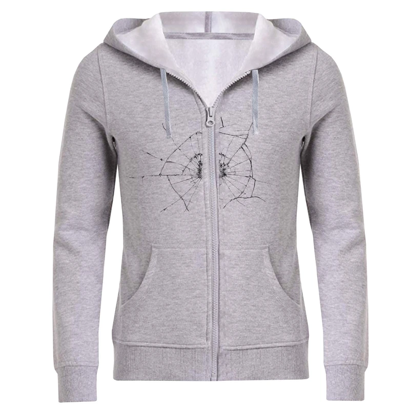 سویشرت مردانه طرح شیشه شکسته کد F22