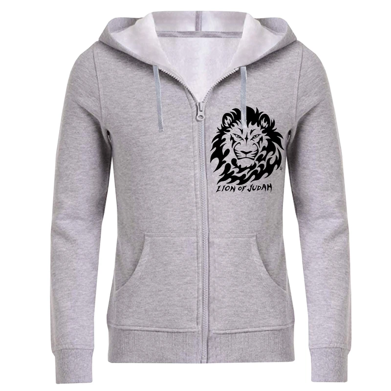 سویشرت مردانه طرح lion of judah کد F30