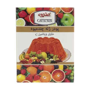 پودر ژله غنچه با طعم چند میوه - 100 گرم