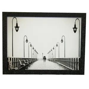 تابلو نوری مدل بک لایت طرح منظره کد 09