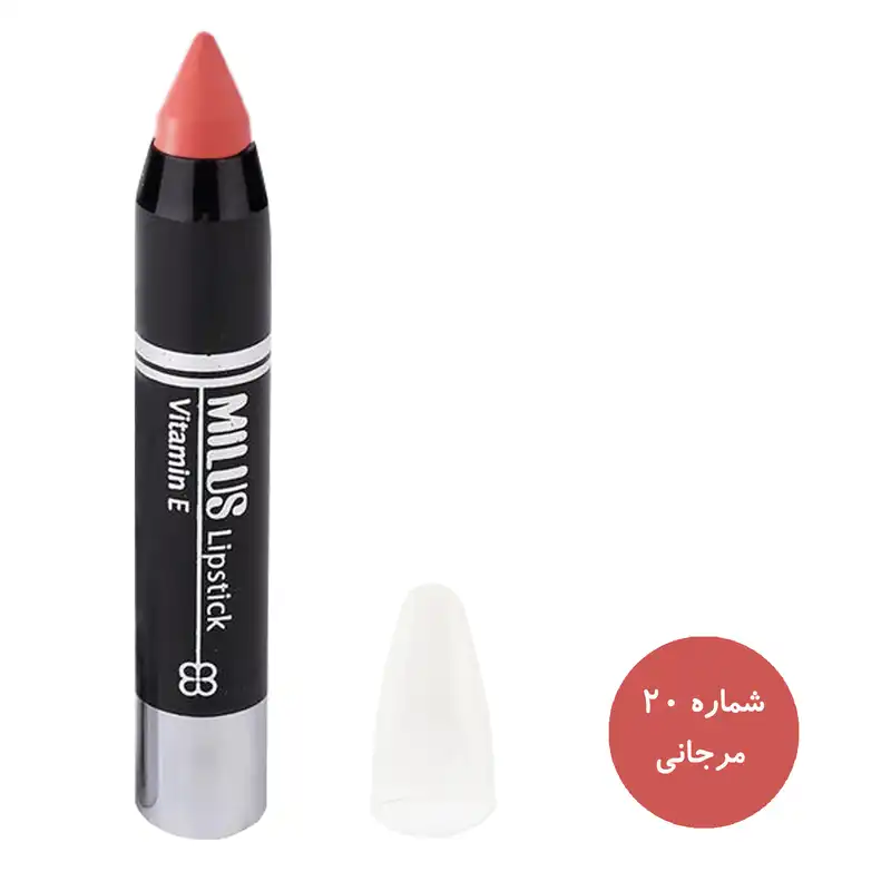 رژ لب مدادی میلوس مدل MIL بسته ۳۶ عددی