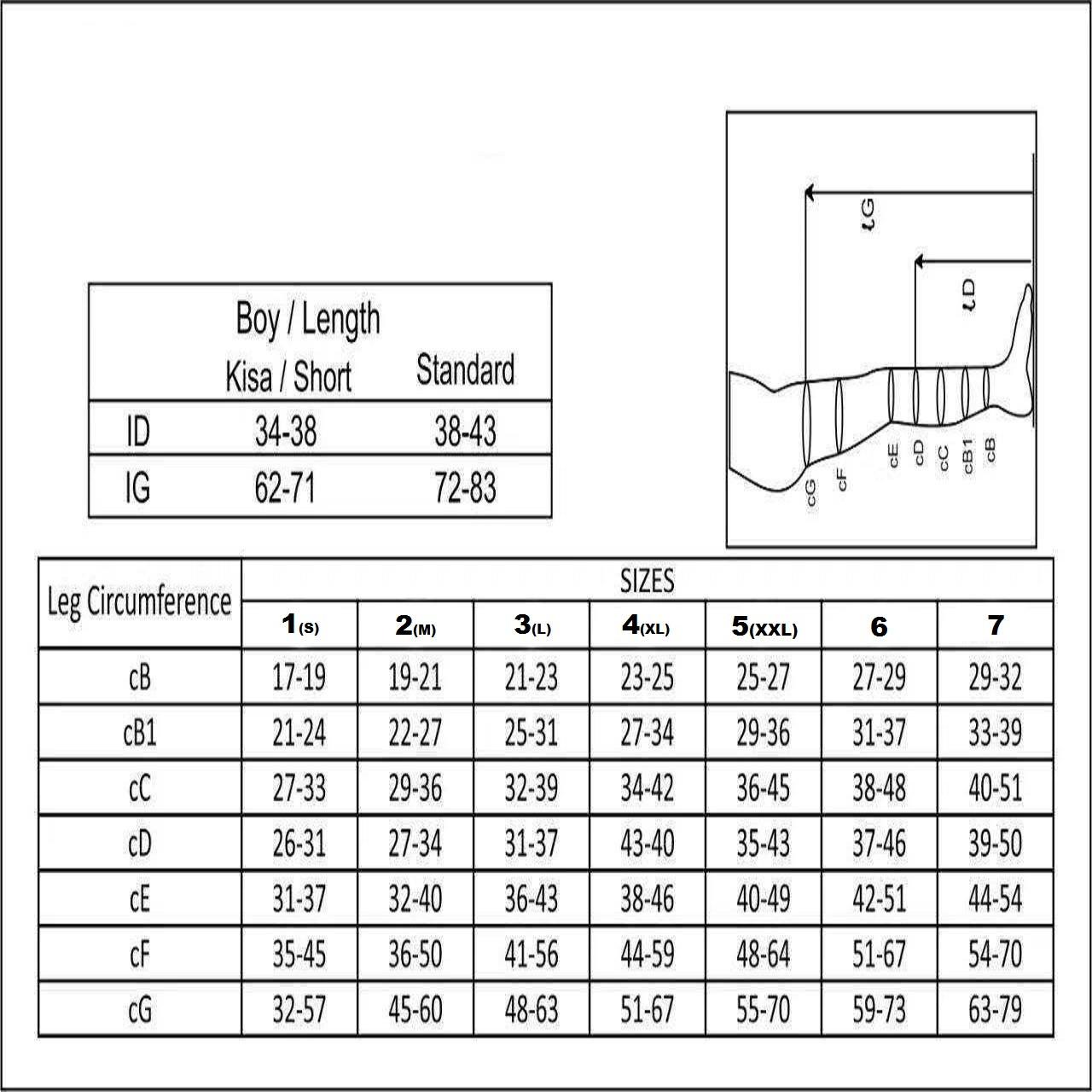 جوراب واریس سولواریس مدل KNEE-CCL2
