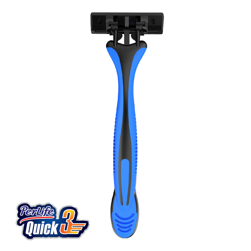 خود تراش پرلایف مدل Quick3Plus بسته 3 عددی