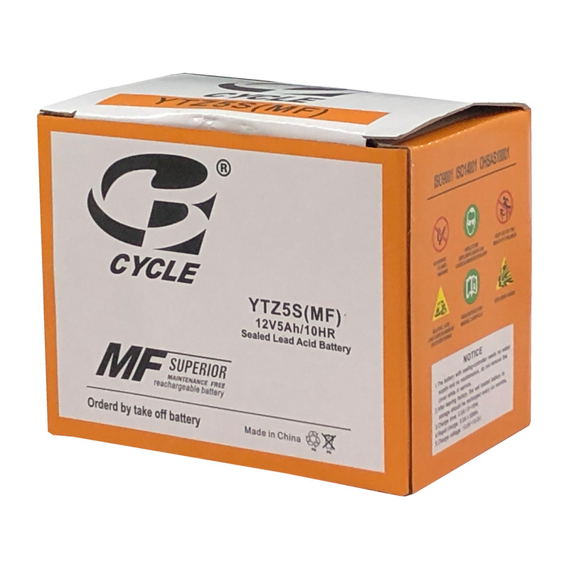 باتری موتورسیکلت سایکل مدل YTZ5S