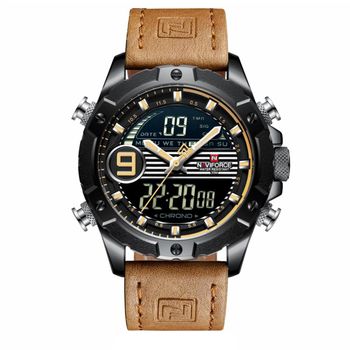 ساعت مچی عقربه‌ای مردانه نیوی فورس مدل NF9146M -B-Y-L.BN