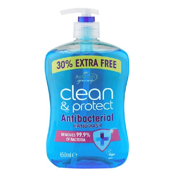 مایع دستشویی آنتی باکتریال استونیش مدل Clean And Protect حجم 650 میلی لیتر