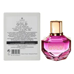 تستر ادو پرفیوم زنانه اگنر مدل STARLIGHT GOLD حجم 100 میلی‌لیتر