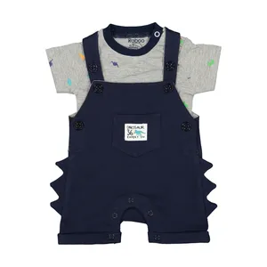 ست تی شرت و سرهمی نوزاد رابو کد 1237