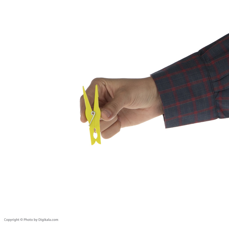 گیره لباس متالتکس کد 51119 بسته 20 عددی