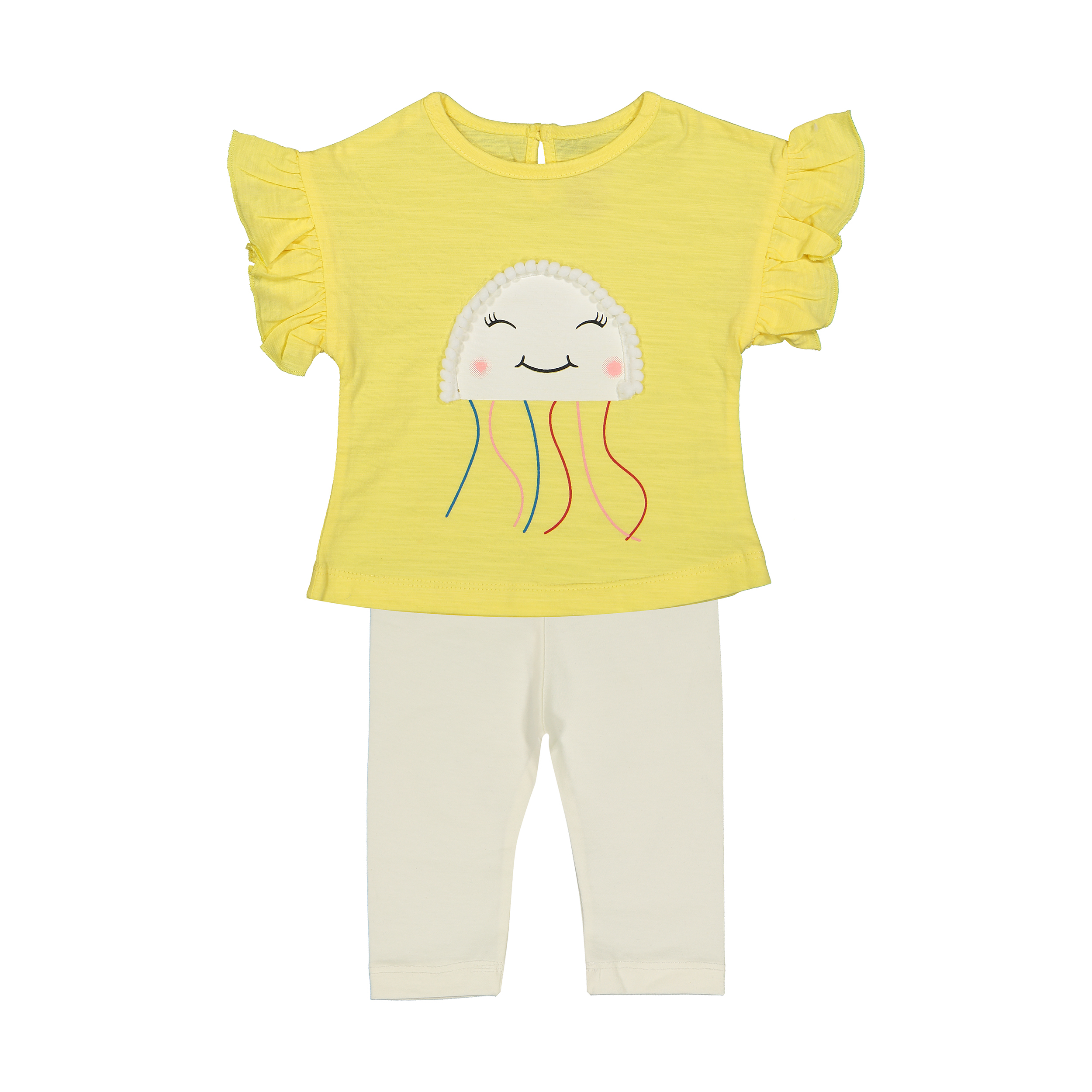 ست تی شرت و شلوار نوزاد رابو کد 1246