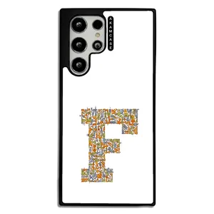 AKAM AMC-WSGS22U-ALPHADOODLEBET-6 Cover For Samsung Galaxy S22 Ultra