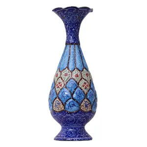 گلدان میناکاری کد 025