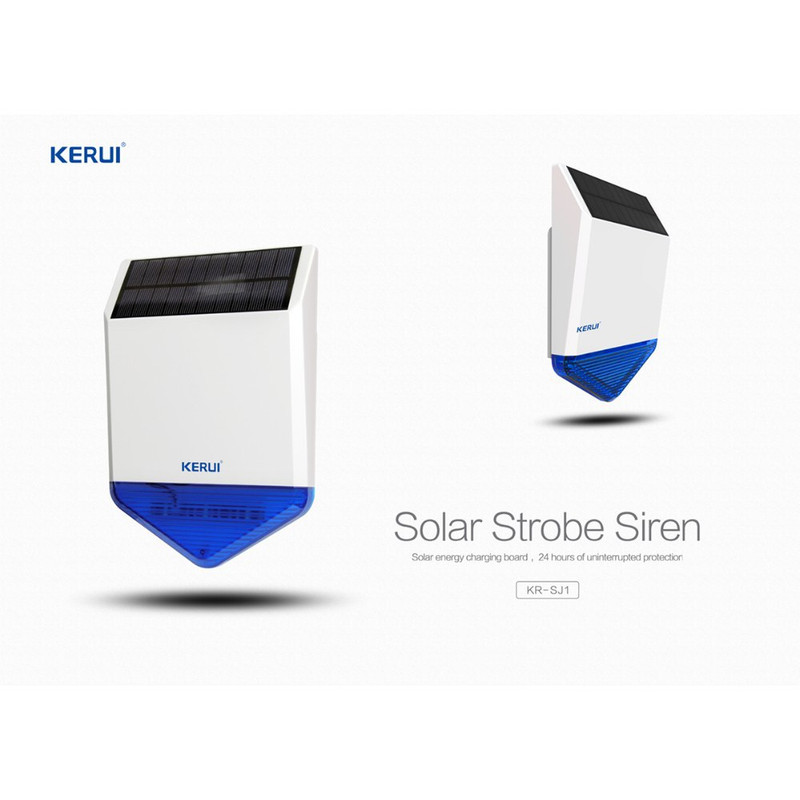 آژیر خورشیدی دزدگیر اماکن کروی مدل KR-SJ1