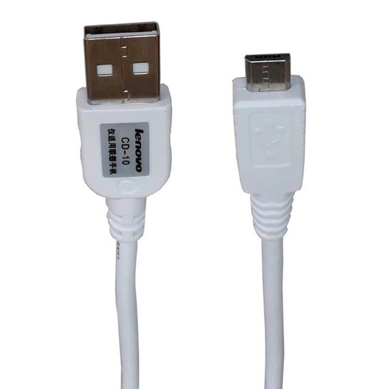 کابل تبدیل USB به microUSB لنوو مدل CD-10 طول 1 متر