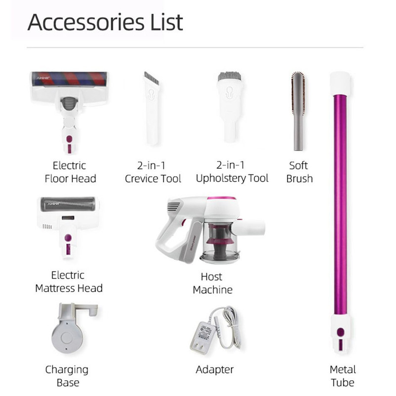 جارو شارژی جیمی مدل JV53