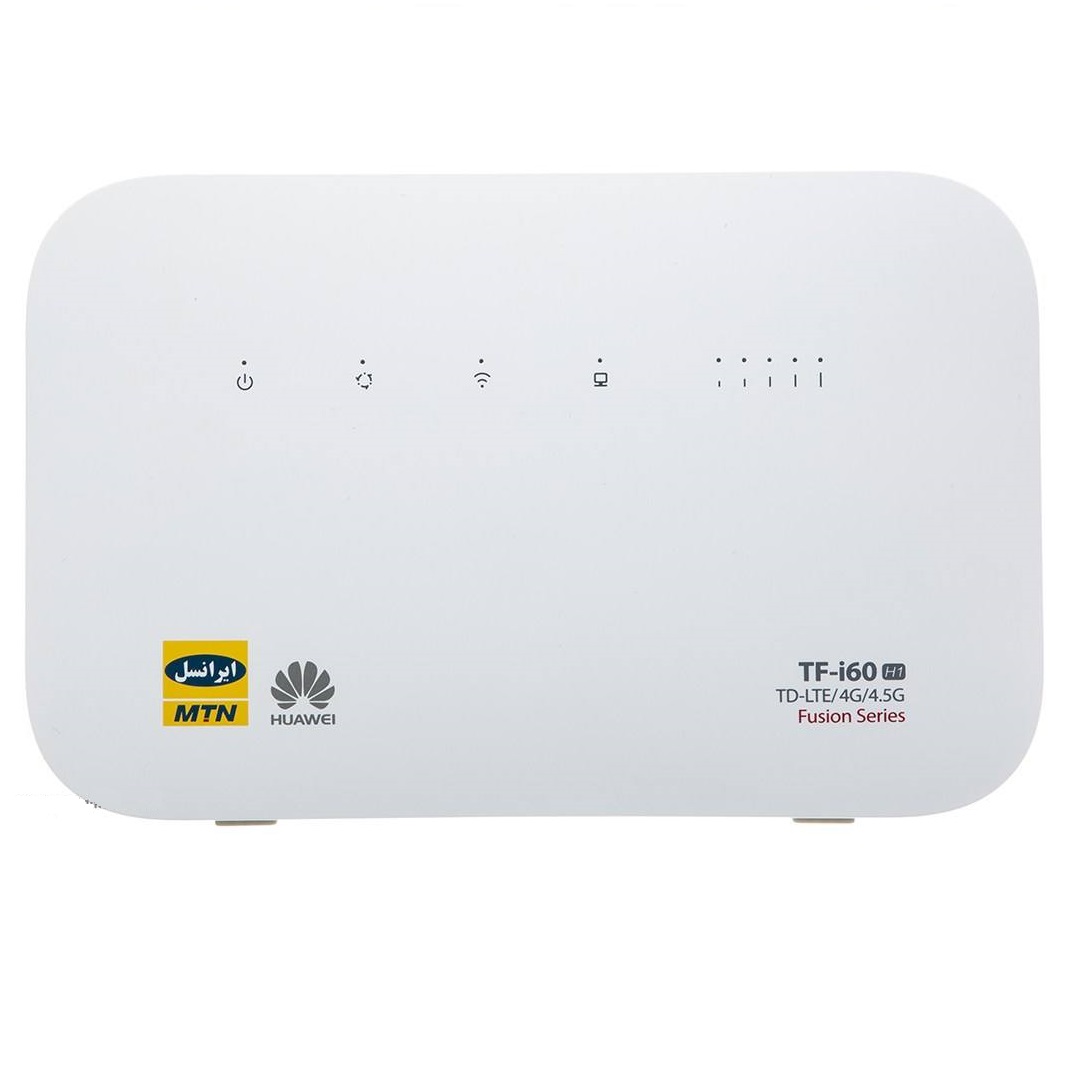 مودم 4G/TD-LTE ایرانسل مدل TF-i60H1به همراه 100گیگابایت اینترنت3ماهه TD-LTEو48گیگابایت اینترنت 6ماهه 4G