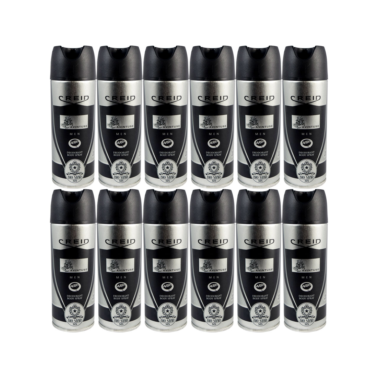 اسپری خوشبو کننده بدن زنانه بیواستار مدل creid حجم 150 میلی لیتر مجموعه 12 عددی