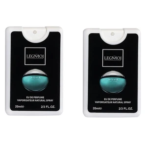 عطر جیبی لغموژ مدل Bvlgari Aqva Pour Homme حجم 20 میلی لیتر بسته 2 عددی