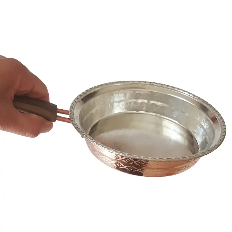 ماهیتابه مسی جمال عباسی کد ZH127