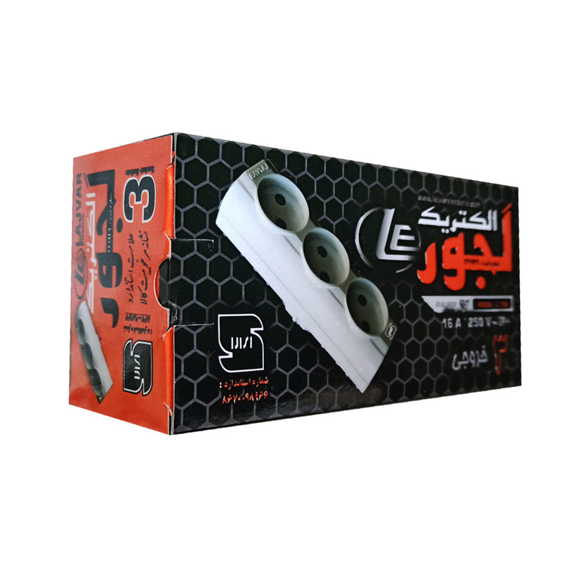 سه راهی برق لجور مدل L102 سه راهی برق لجور مدل L102