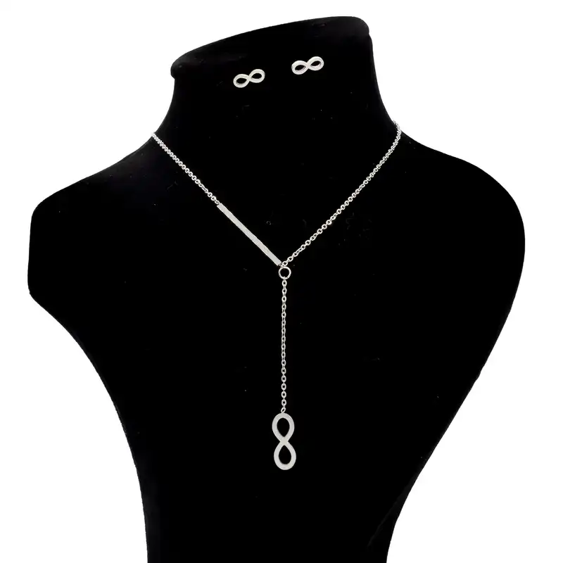 نیم ست زنانه بهارگالری طرح بینهایت کد 209076SL