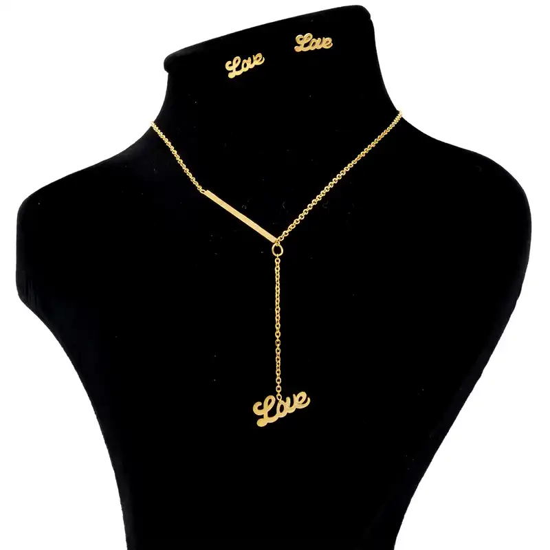 نیم ست زنانه بهارگالری طرح Love کد 209078GL