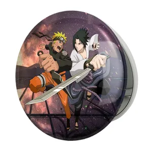 آینه جیبی خندالو طرح انیمه ناروتو Naruto مدل تاشو کد 4916 