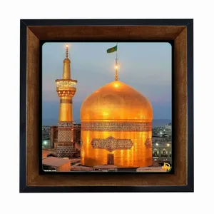 تابلو کاشی مبین ایده طرح حرم امام رضا (ع) کد   X27  -  m1313
