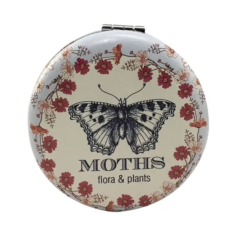 آینه جیبی طرح پروانه کد 1012.2