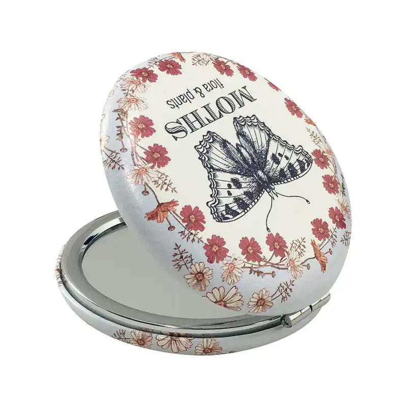 آینه جیبی طرح پروانه کد 1012.2