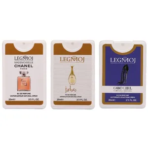 عطر جیبی زنانه لغموژ مدل 03 حجم 20 میلی لیتر بسته 3 عددی