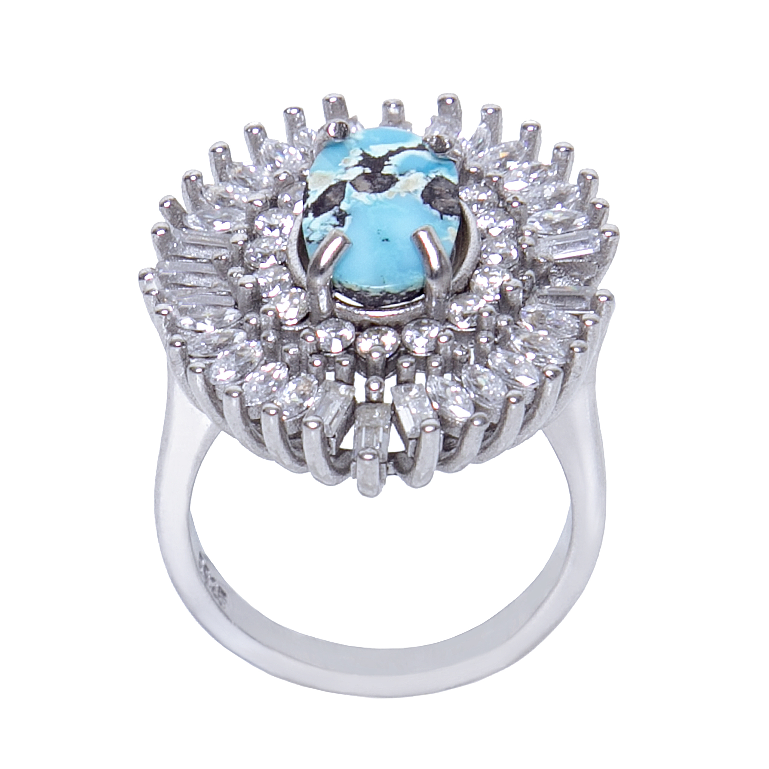  انگشتر نقره زنانه کد AWR-157