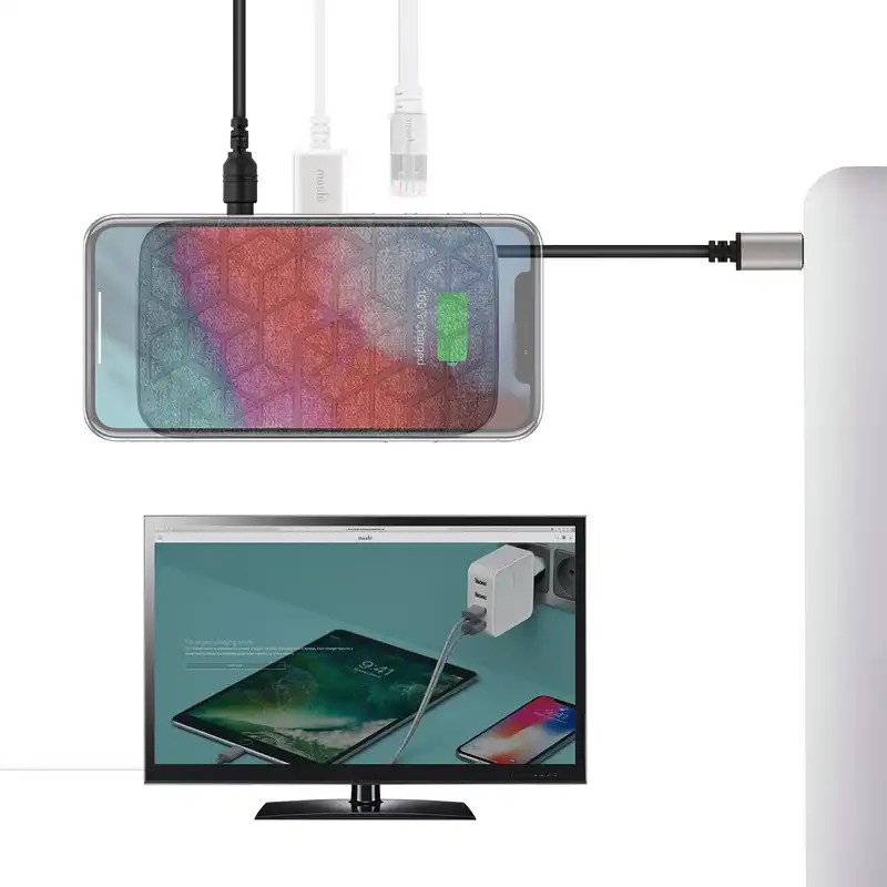 هاب ۵ پورت USB-C موشی مدل Symbus Q