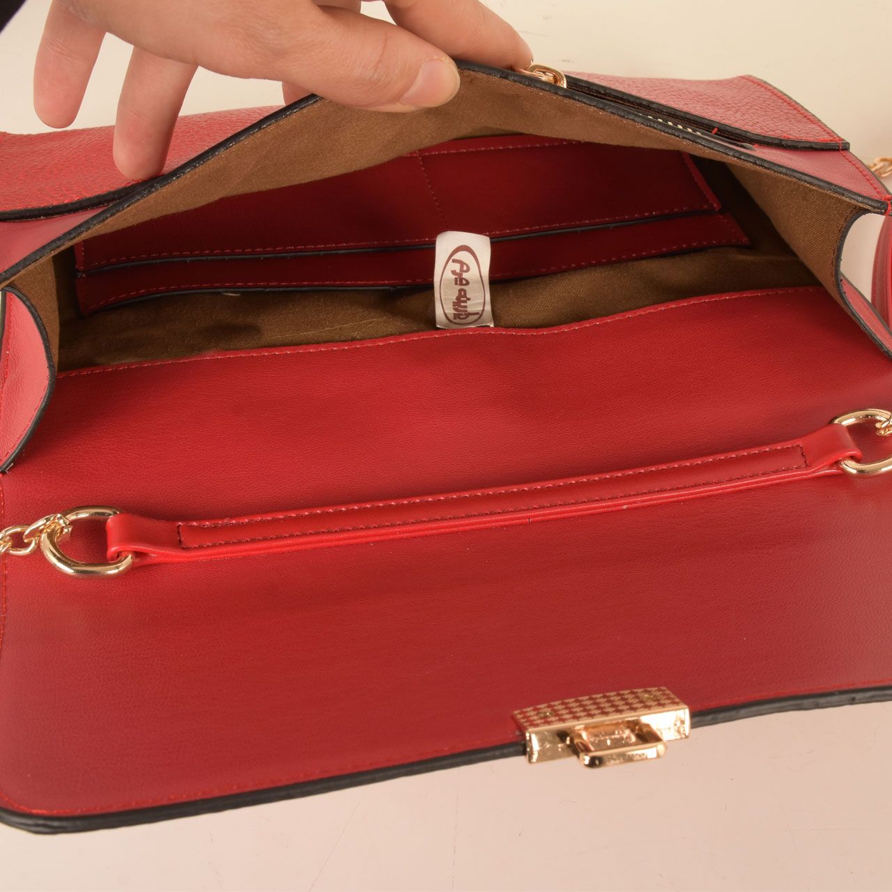 کیف دوشی زنانه پارینه چرم مدل PLV188-12-1510 -  - 31