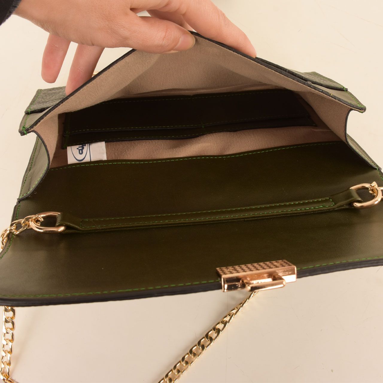 کیف دوشی زنانه پارینه چرم مدل PLV188-12-1510 -  - 57
