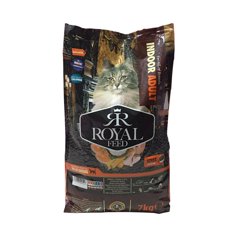 غذای خشک گربه رویال فید مدل Indoor Adult وزن 7 کیلوگرم