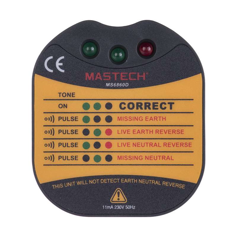 سوکت تستر مستک مدل MS-6860D سوکت تستر مستک مدل MS-6860D