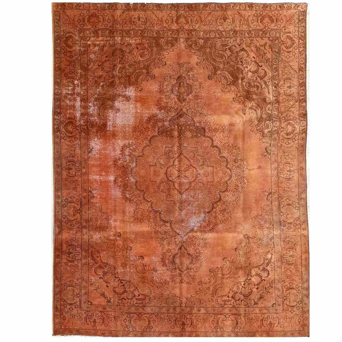 فرش دستباف رنگ شده ده متری مدل SRV-10O1