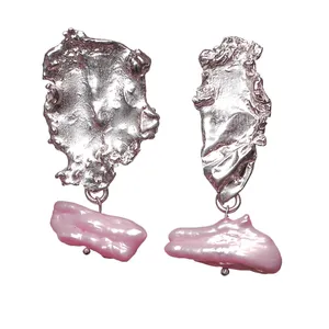 گوشواره نقره زنانه کد E326