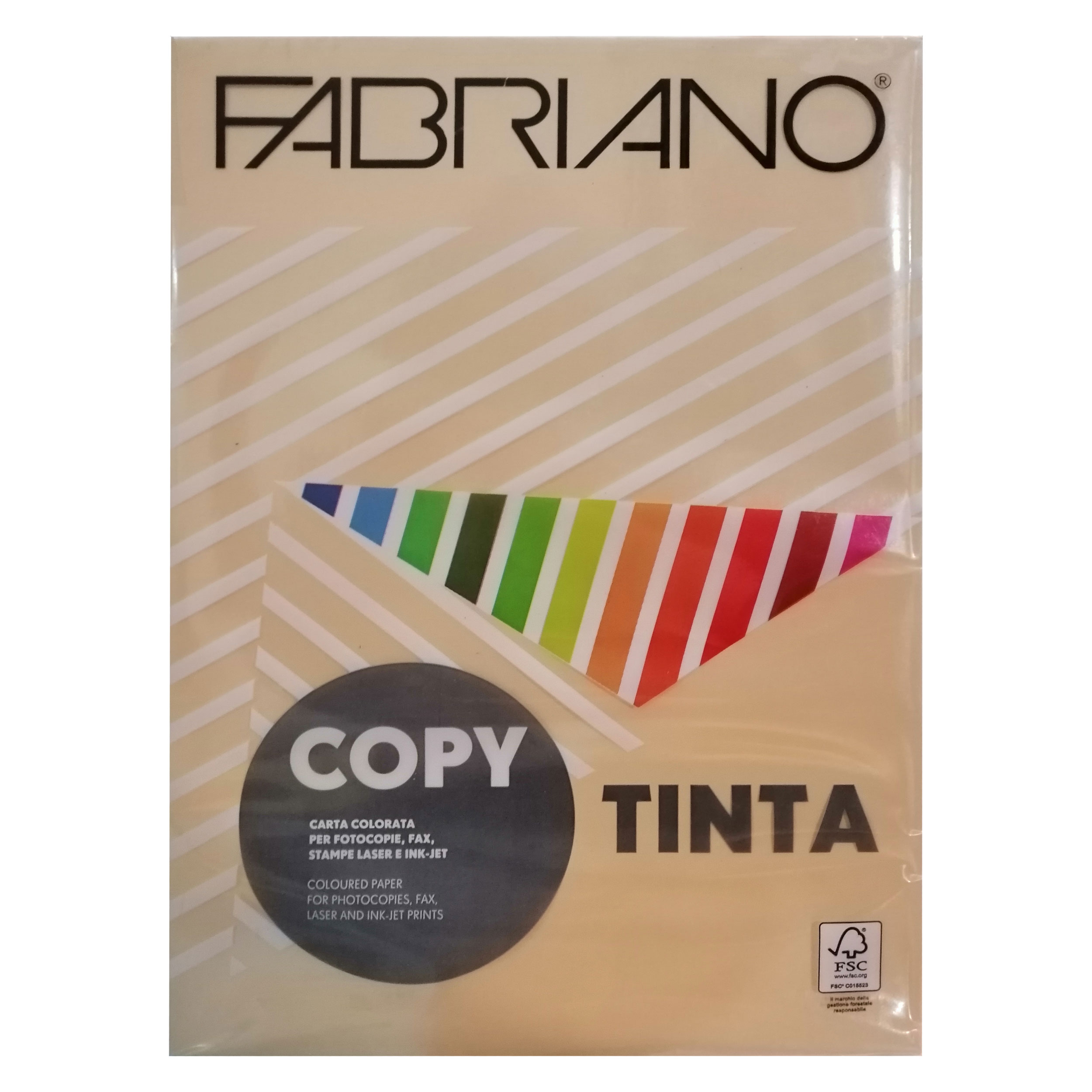 مقوا رنگی فابریانو مدل Tinta سایز 30x21 سانتی متر بسته 250 عددی