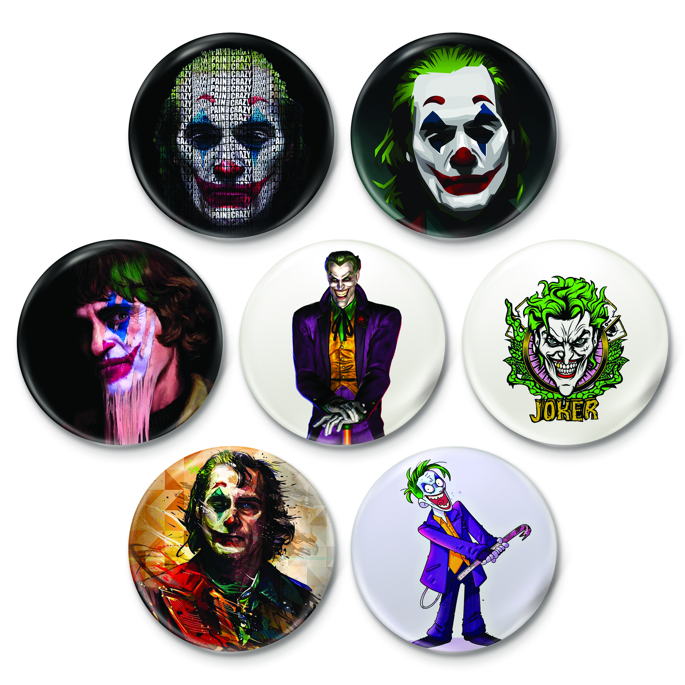 پیکسل طرح جوکر کد 47.66 مجموعه 7 عددی