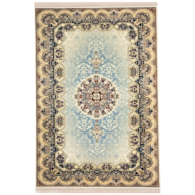 فرش ماشینی سهند کد VF21.5K زمینه کرم