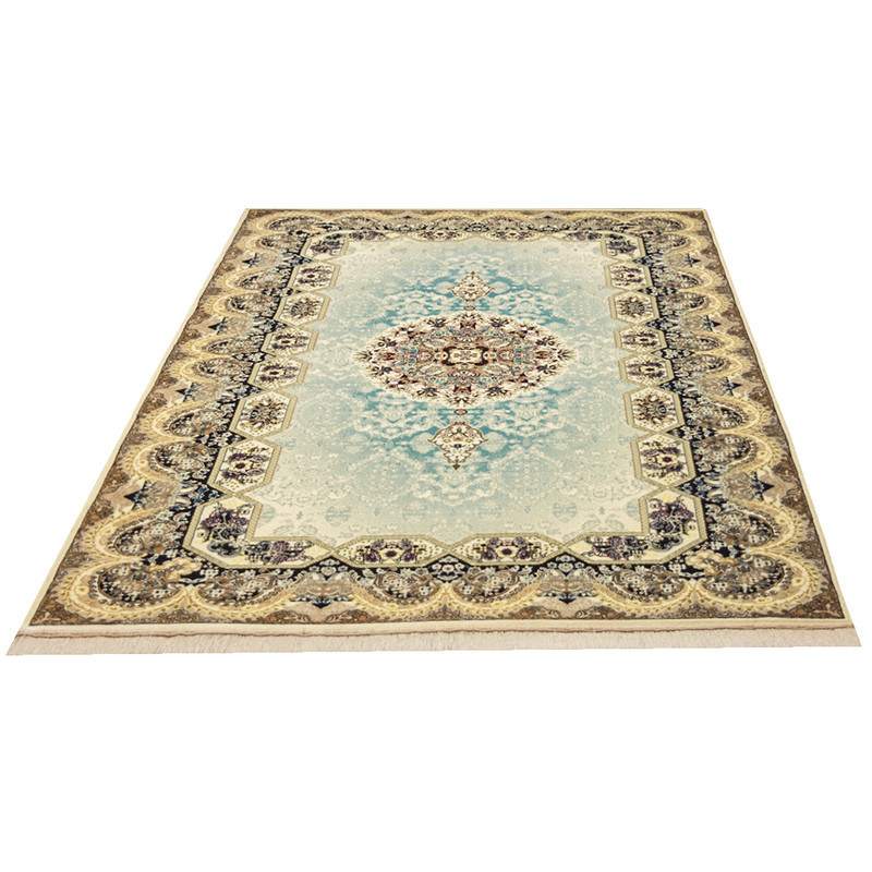 فرش ماشینی سهند کد VF21.5K زمینه کرم